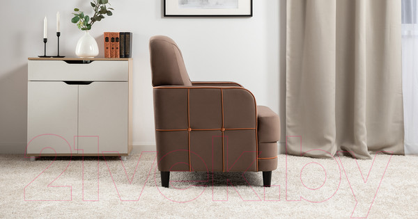 Изображение товара Кресло мягкое Нижегородмебель и К Черри Н ТК 286