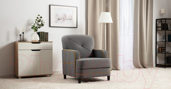 Изображение товара Кресло мягкое Нижегородмебель и К Черри Н ТК 287