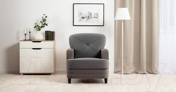 Изображение товара Кресло мягкое Нижегородмебель и К Черри Н ТК 287