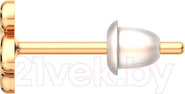 Изображение товара Серьги из розового золота ZORKA 300105S