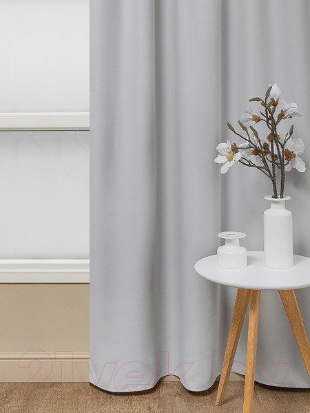 Изображение товара Комплект штор Amore Mio Блэкаут однотонный 6ML 6668-036 150x270 / 92877 (серый)