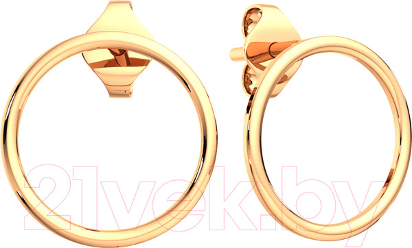 Изображение товара Серьги из розового золота ZORKA 300164.14K.R