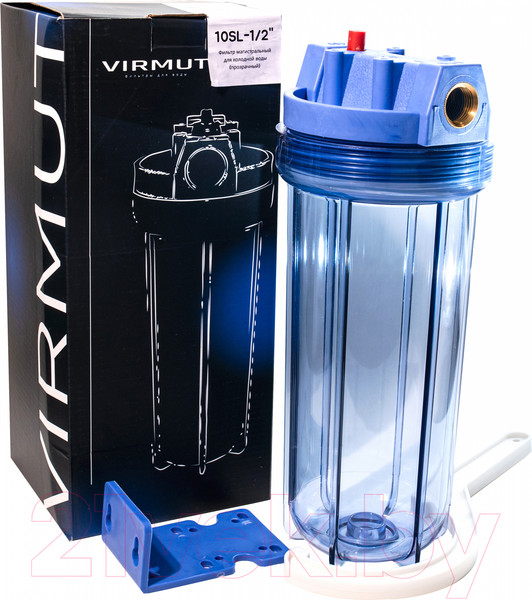 Изображение товара Корпус магистрального фильтра Virmut МФП-12 10SL (прозрачный)