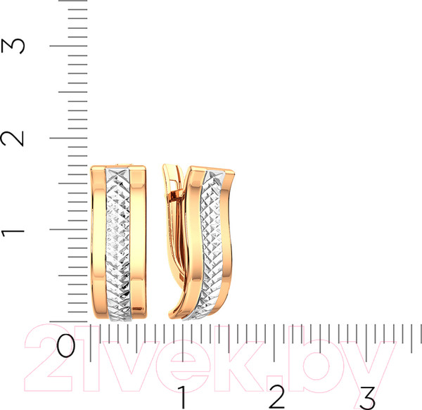 Изображение товара Серьги из розового золота ZORKA 300209.14K.R