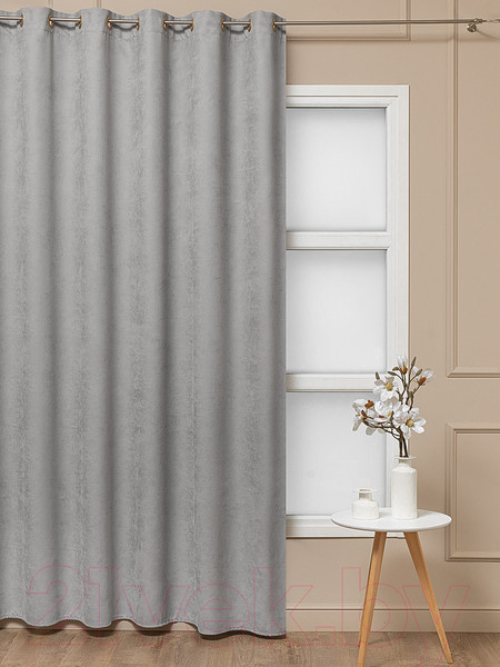 Изображение товара Штора Amore Mio Вельвет Canvas 207-10 200x260 / 92052 (серый)