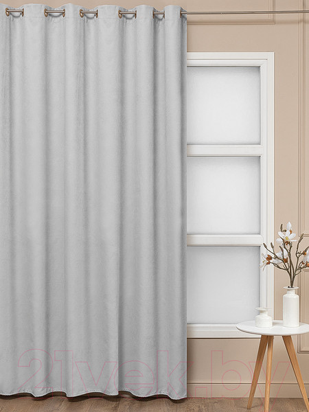 Изображение товара Штора Amore Mio Вельвет Canvas 207-10 200x260 / 92051 (серый)