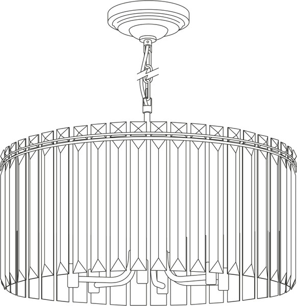Изображение товара Люстра Citilux Джейн CL306161