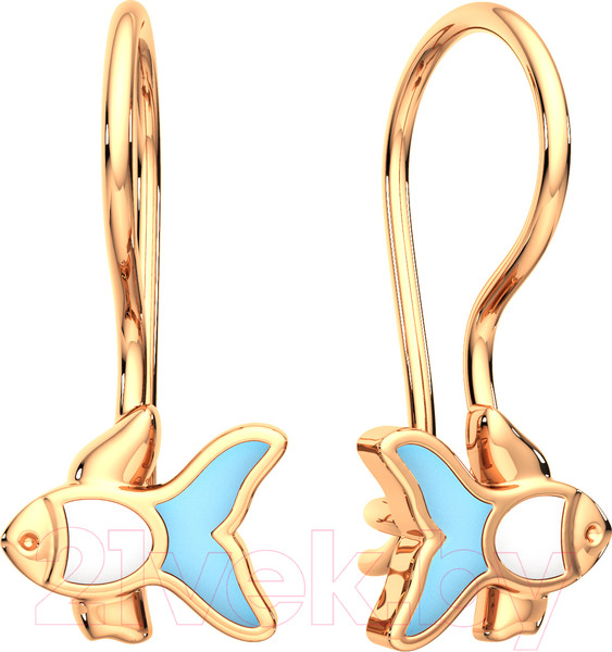Изображение товара Серьги из розового золота ZORKA 300357.14K.R