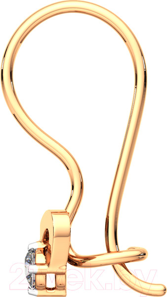 Изображение товара Серьги из розового золота ZORKA 3101324.14K.R.ZZ (с фианитами)