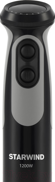 Изображение товара Блендер погружной StarWind SBP3412 (черный/серый)
