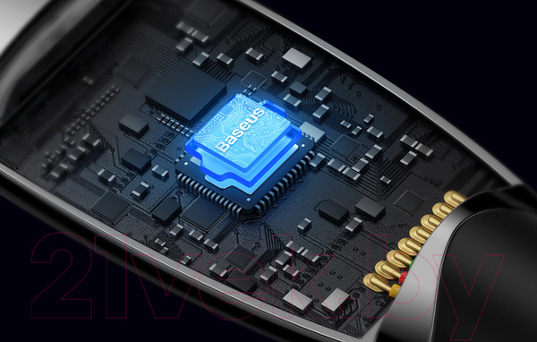 Изображение товара Кабель Baseus Glimmer Series Fast Charging Type-C to Type-C / CADH000801 (2м, черный)