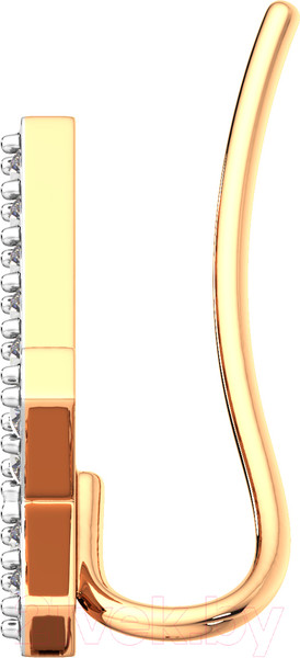 Изображение товара Серьги из розового золота ZORKA 3101387.14K.R (с фианитами)