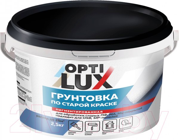 Изображение товара Грунтовка Оптилюкс По старой краске (2.5кг)