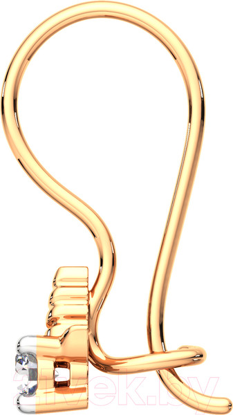 Изображение товара Серьги из розового золота ZORKA 3101414.14K.R.ZZ (с фианитами)