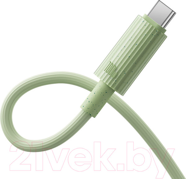 Изображение товара Кабель Baseus Habitat Series Fast Charging Type-C to Type-C / P10360202631-01 (2м, зеленый)