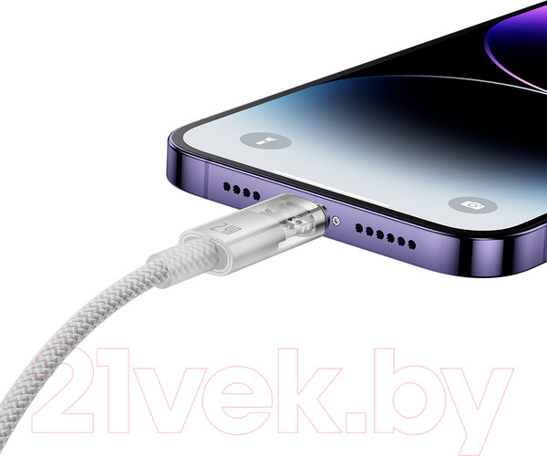 Изображение товара Кабель Baseus Explorer Series Fast Charging USB to iP / CATS010002 (1м, белый)