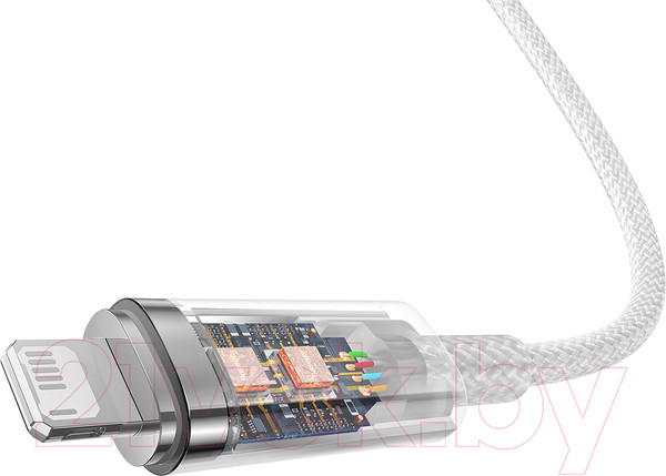 Изображение товара Кабель Baseus Explorer Series Fast Charging USB to iP / CATS010002 (1м, белый)