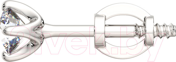 Изображение товара Серьги из белого золота ZORKA 310773.14K.W (с фианитами)