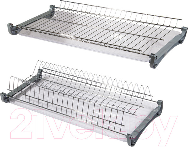 Изображение товара Сушилка для посуды встраиваемая AKS Gridli 600 без алюминиевого профиля (хром сталь)