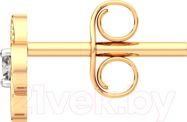 Изображение товара Серьги из розового золота ZORKA 310866.14K.R (с фианитами)