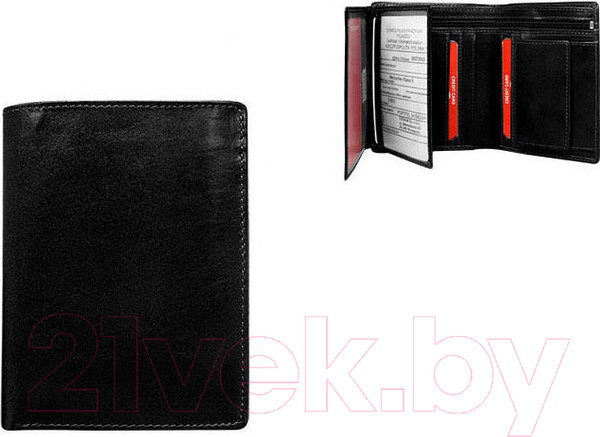 Изображение товара Портмоне No Brand D1072-VT-NL-BP (черный)