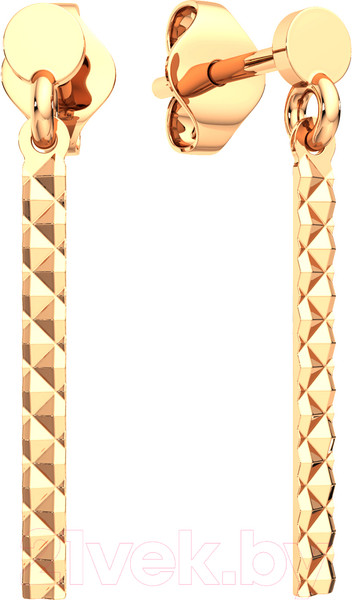Изображение товара Серьги из розового золота ZORKA 390088.14K.R