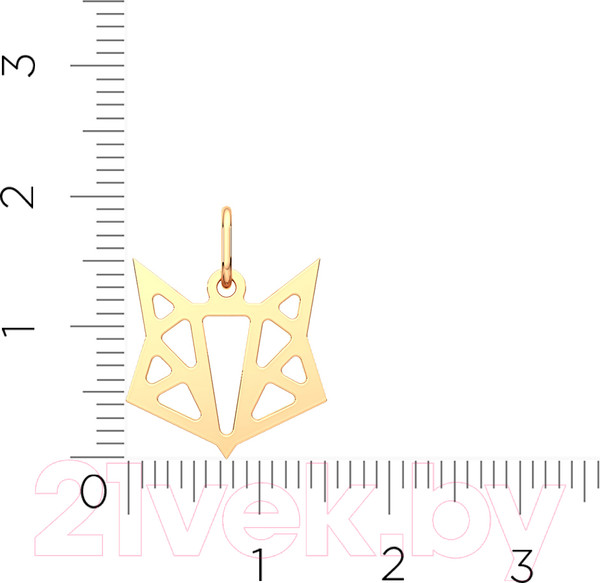 Изображение товара Подвеска из розового золота ZORKA 400063.14K.R