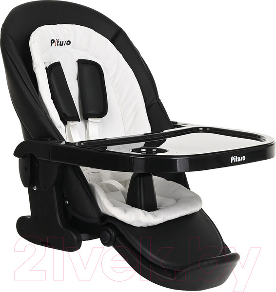 Изображение товара Стульчик для кормления Pituso Triola 3 в 1 / SG116 (Black Frame/Black)