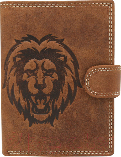Изображение товара Портмоне No Brand N4L-CHM-LION (коньячный)