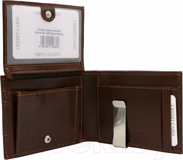 Изображение товара Портмоне No Brand N79-VT-NL (коричневый)