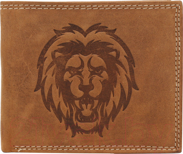 Изображение товара Портмоне No Brand N992-CHM-LION (коньячный)