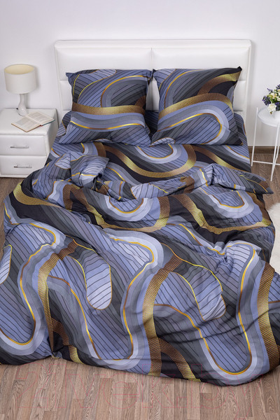 Изображение товара Комплект постельного белья Milanika Порто 1.5сп (бязь)