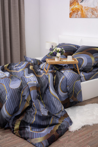 Изображение товара Комплект постельного белья Milanika Порто 1.5сп (бязь)