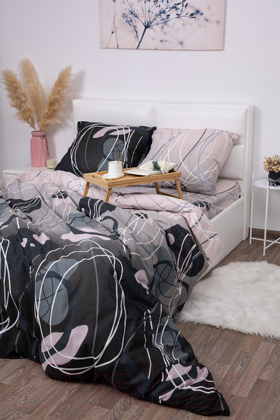 Изображение товара Комплект постельного белья Milanika Япония Евро (бязь)