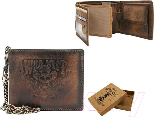 Изображение товара Портмоне No Brand N992C-VIN-05 (коричневый)