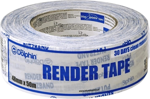 Изображение товара Лента малярная Blue Dolphin Render Tape 03-1-05 EN BDN / DT-PR W EN (0.048x50м)