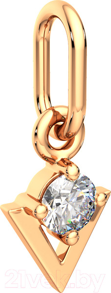 Изображение товара Подвеска из розового золота ZORKA 440291.14K.R (с фианитом)