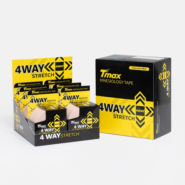 Изображение товара Кинезио тейп Tmax 4 Way Biege / 20211227 (телесный)