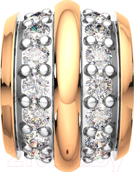 Изображение товара Подвеска из розового золота ZORKA 440429.14K.R.ZZ (с фианитами)