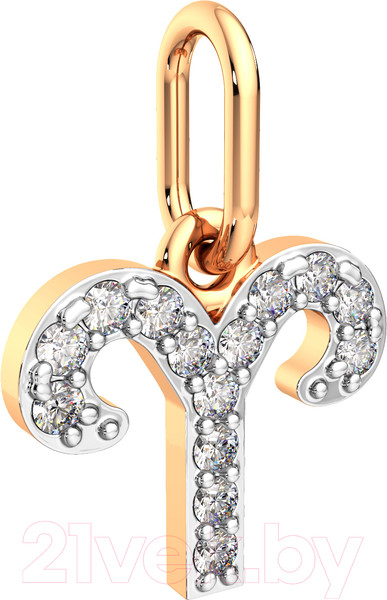 Изображение товара Подвеска из розового золота ZORKA 440551.14K.R.ZZ (с фианитами)