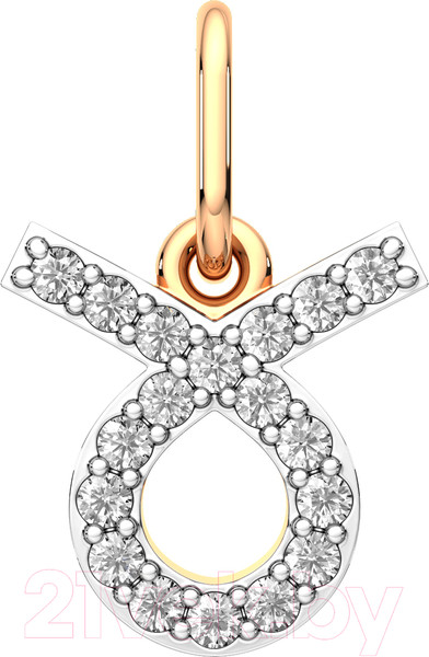 Изображение товара Подвеска из розового золота ZORKA 440552.14K.R.ZZ (с фианитами)