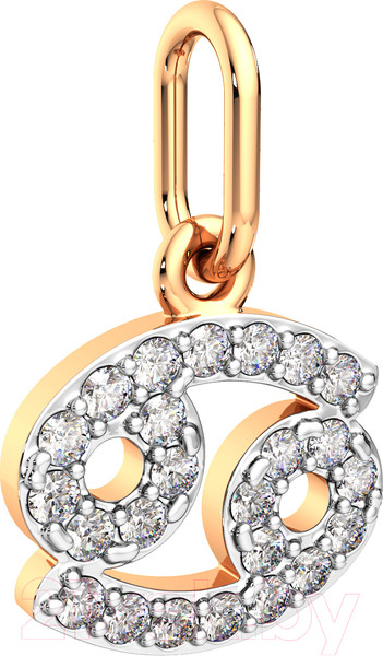 Изображение товара Подвеска из розового золота ZORKA 440554.14K.R.ZZ (с фианитами)