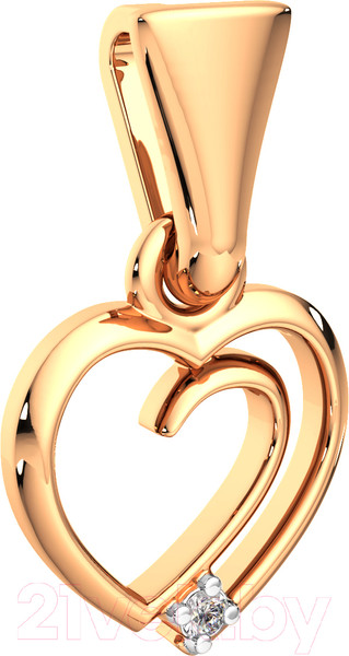 Изображение товара Подвеска из розового золота ZORKA 440975.14K.R.ZZ (с фианитом)