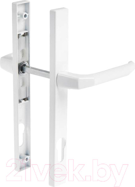 Изображение товара Ручка дверная No Brand Пружина 85/25 (белый)