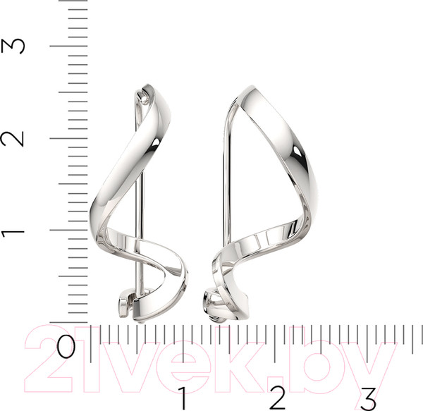 Изображение товара Серьги из серебра ZORKA 0300009