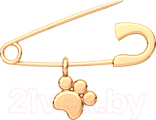 Изображение товара Брошь из розового золота ZORKA 930024