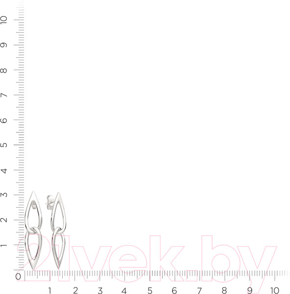 Изображение товара Серьги из серебра ZORKA 0300121