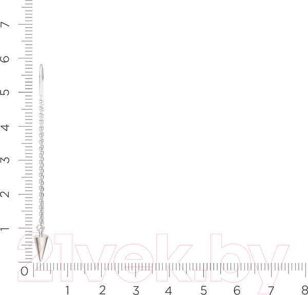 Изображение товара Серьги из серебра ZORKA 0300321
