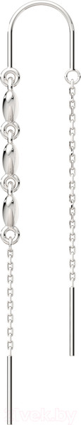 Изображение товара Серьги из серебра ZORKA 0300337