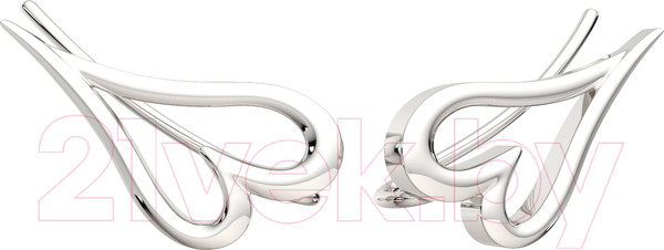 Изображение товара Серьги из серебра ZORKA 0300436